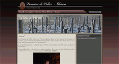 Desktop Screenshot of lespenseesdepallus.info
